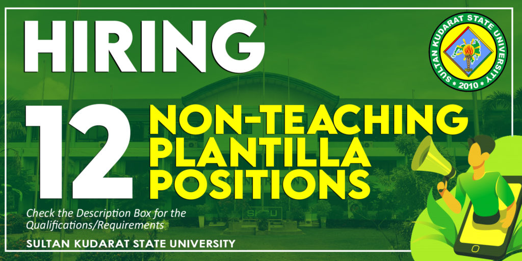 hiring-12-non-teaching-positions-sultan-kudarat-state-university