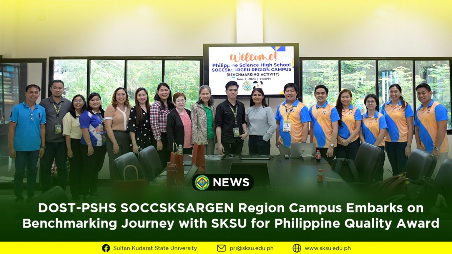 DOST-PSHS SOCCSKSARGEN Region Campus Embarks on Benchmarking Journey ...