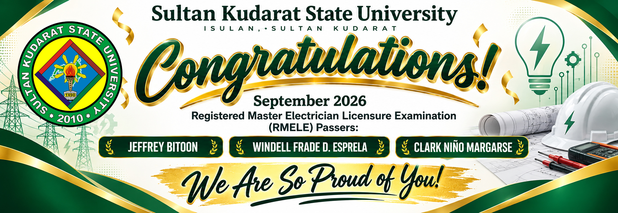 2026 September RMELE Passers